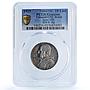 Vatican 10 lire Pius XI KM-8 Berman-3354 Madonna Child UNC PCGS silver coin 1929