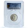 Spain 1 peseta Alfonso XIII KM-706 Calico-41 MS 63 PCGS silver coin 1896 PG V