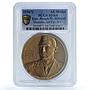 Joseph Stilwell China Burma Medallic Art Co. Mint MS 64 PCGS bronze medal 1967