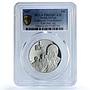 South Africa 10 cents Kgalagadi Park KM-364 Bushmen PR 69 PCGS silver coin 2007