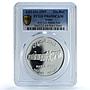 Oman 1 rial Bahla Fort KM-121 Architecture PR 69 PCGS silver coin 1995
