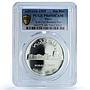 Oman 1 rial Buraimi Fort KM-124 Architecture PR 69 PCGS silver coin 1995