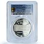 Oman 1 rial Mirbat Castle KM-129 Architecture PR 70 PCGS silver coin 1995