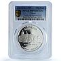 Oman 1 rial Matrah Fort KM-128 Architecture PR 70 PCGS silver coin 1995