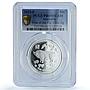 Australia 50 cents Year Pig KM-3626 Lunar Series 2 PR 69 PCGS silver coin 2019