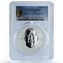 Chad 5000 francs Hugo Chavez Revolutionary Communism PR 69 PCGS silver coin 2023