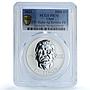 Chad 5000 francs Joseph Stalin History USSR Communism PR70 PCGS silver coin 2023