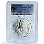 Israel 2 sheqalim Abraham Angels KM-410 Biblical Art PR 69 PCGS silver coin 2006