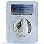 Moldova 100 lei Cantemir KM-46 Literature Poet PR 68 PCGS silver coin 2008