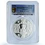 Ukraine 10 hryvnias Christmas KM-85 Religion Holiday PR 70 PCGS silver coin 1999