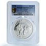 Ethiopia 20 birr UNICEF KM-74 Children World Dance PR 69 PCGS silver coin 1998