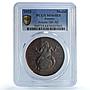 Germany Weimar Inflation Wurcherer Arnold-180 MS 64 PCGS bronze medal 1923