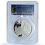 Malawi 5 kwacha Nile KM-168 Journey Africa River Ship PR69 PCGS silver coin 2006