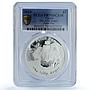 Tuvalu 1 dollar Jolly Roger Peter Pan Ship Clipper PR 70 PCGS silver coin 2014