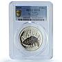 Ukraine 5 hryvnias Hermit Crab Wildlife Fauna MS 70 PCGS NiBrass coin 2025