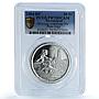 Switzerland 50 francs Fribourg Shooting Festival H-70a PR 70 PCGS Ag coin 2004
