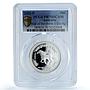 Australia 50 cents Year Horse KM-579 Lunar Series 1 PR 70 PCGS silver coin 2002