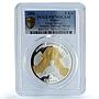 Malawi 5 kwacha Great Sphinx Gilt Jorney Africa Egypt PR70 PCGS silver coin 2006