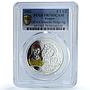 France 1 1/2 euro Snow White Blanche Neige Literature PR70 PCGS silver coin 2002