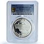Marshall Islands 50 dollars Ford Mustang KM-322 Car PR 69 PCGS silver coin 1996