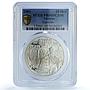 Ukraine 10 hryvnias Yaroslav Wise KM-114 History Duke PR68 PCGS silver coin 2001
