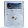 Malawi 5 kwacha Ballerina Russia Investment Bullion PR 67 PCGS silver coin 2006