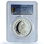 Nepal 2000 rupees Gyanendra Bikram Accession KM-1172 PR 70 PCGS silver coin 2001