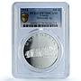 Croatia 200 kuna Dubrovnik KM-114 City Castle PR 70 PCGS silver coin 2018