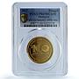 Malaysia 1 ringgit Palm Oil Industry KM-229 Anniversary PR69 PCGS CuAl coin 2017