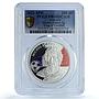 Armenia 100 dram Platini KM-209 Kings of Football PR 68 PCGS silver coin 2011