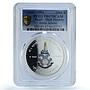 Nepal 2000 rupees Shah Dynasty Jubilee KM-1100 PR 67 PCGS silver coin 1996
