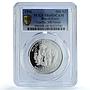 Zaire Congo Dem. 500 zaires Gorilla KM-21 Monkey PR 68 PCGS silver coin 1996