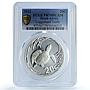 South Africa 20 cents Turtle Isimangaliso Marine Area PR70 PCGS silver coin 2013