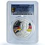 Armenia 100 dram Beckenbauer KM-187 Kings of Football PR70 PCGS silver coin 2009