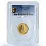 Peru 1 libra Republic Trade Coinage KM-207 MS 62 PCGS gold coin 1906 G O Z F