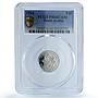 South Arabia Yemen 1 fils Federal KM-1 Daggers PR 66 PCGS aluminum coin 1964