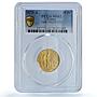 France 20 francs Third Republic KM-825 Gad-1063 F-533 MS 62 PCGS gold coin 1875