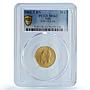 Italy 20 lire Victor Emmanuel II KM-10.1 Gigante-9 MS 62 PCGS gold coin 1862