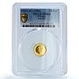 Turkey 25 kurush Ataturk 1923/42 KM-851 MS 64 gold coin 1965