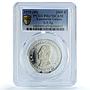 Guinea Equatorial 1000 bipkwele Juan Carlos X#5 RE PR67 PCGS silver coin 1979-80