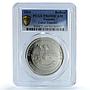 Panama 1 balboa Canal Transfer KM-134 Moscoso Ship PR 69 PCGS CuNi coin 2004