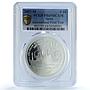 Spain 10 euros International Polar Year KM-1140 Ship PR 69 PCGS silver coin 2007