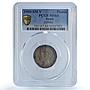 Spain 1 peseta Alfonso XIII KM-706 Calico-44 MS 64 PCGS silver coin 1900 SM V
