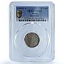 Korea Japanese 5 chon Protectorate Gwang Mu KM-1126 MS 65 PCGS CuNi coin 1905