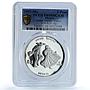 Mexico 5 pesos Jarabe Tapatio Ibero-American Dances PR 68 PCGS silver coin 1997