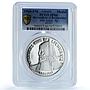 Lithuania Declaration of Restoration Mindaugas SP 66 PCGS silver medal 1968