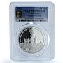 Ukraine 10 hryvnias Pochayiv Lavra KM-193 Church PR 69 PCGS silver coin 2003