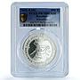 Kazakhstan 500 tenge Horseman Airakty Petroglyphs PR 70 PCGS silver coin 2005