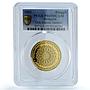 Malaysia 1 ringgit Islamic Summit KM-177 Religion PR 69 PCGS CuAl coin 2003