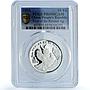 China 10 yuan Year Rooster KM-510 Lunar Calendar Bird PR69 PCGS silver coin 1993